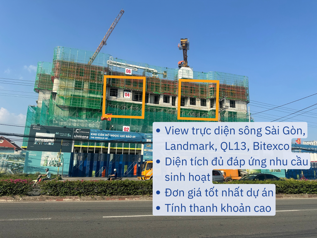 MỞ BÁN CĂN HỘ VEN SÔNG COTECCONS DÀNH CHO NHÀ ĐẦU TƯ CÓ TẦM NHÌN - TT 10% KÝ HĐMB - VỊ TRÍ ĐẸP NHẤT QL13